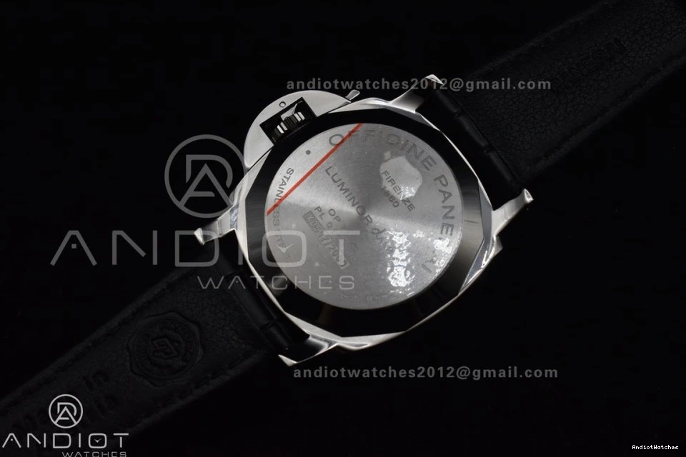 Best 42mm PAM1250 Gray 978 on Leather Dial Edition Due Luminor WaterResistant Strap Black P VSF 0502